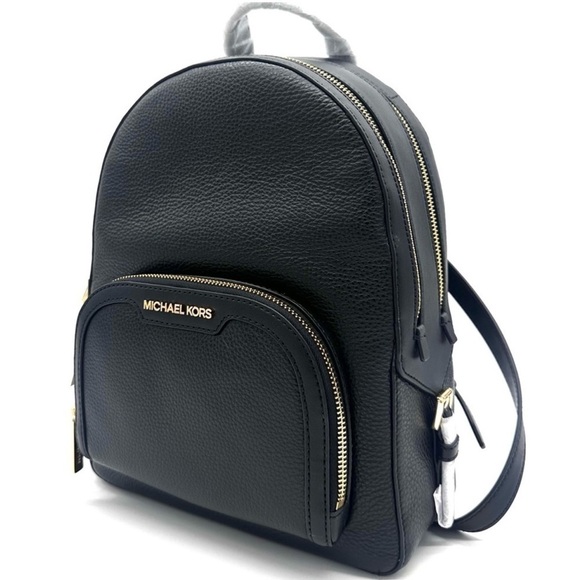 Michael Kors Medium Jaycee Backpack Black - Picture 1 of 13